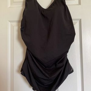 Plus Size Black Speedo Swimsuit